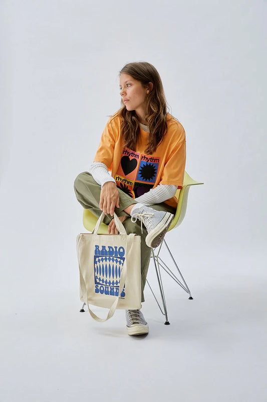 Interrupted Record Tote Bag