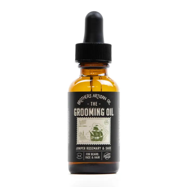 Grooming Oil - Juniper Rosemary & Sage