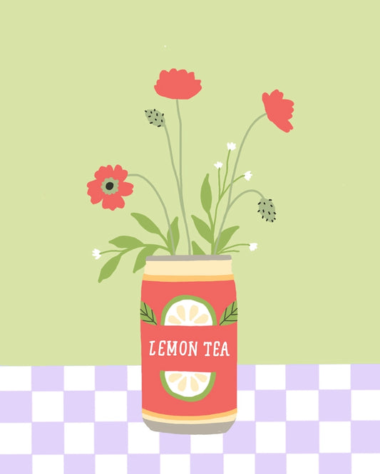 Lemon Tea Giclee Print