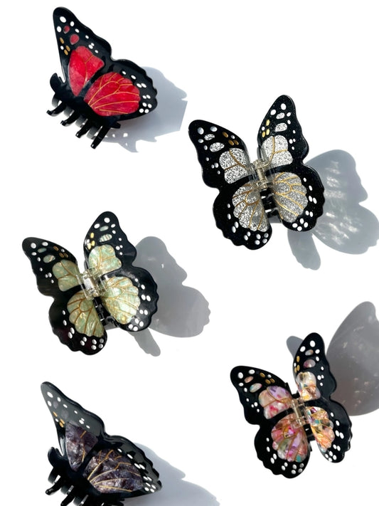 Limited Edition Monarch Butterfly Claw Clip