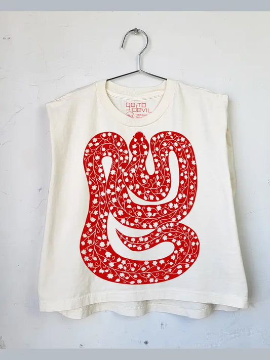 Snake Women's Heavyweight Muscle Tee