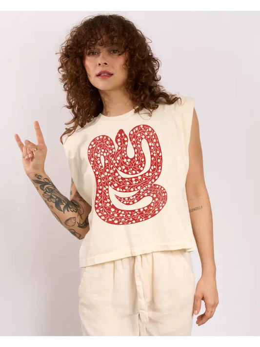 Snake Women's Heavyweight Muscle Tee