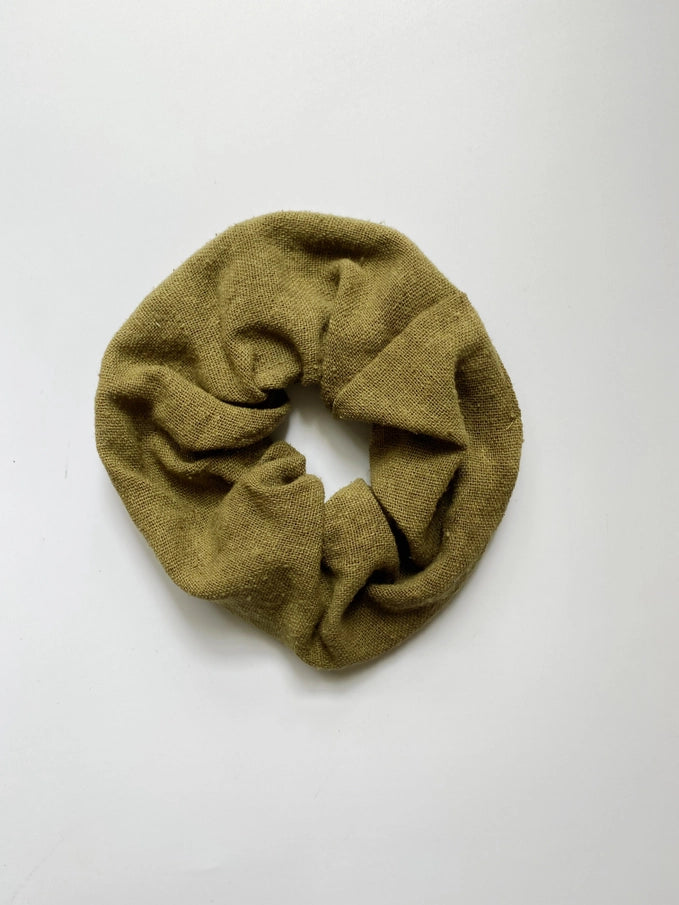Raw Silk Naturally Dyed Scrunchies