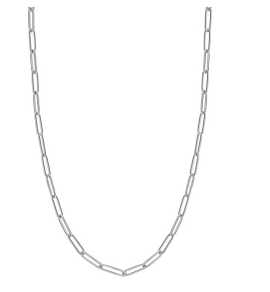 Paper Clip Chain Necklace