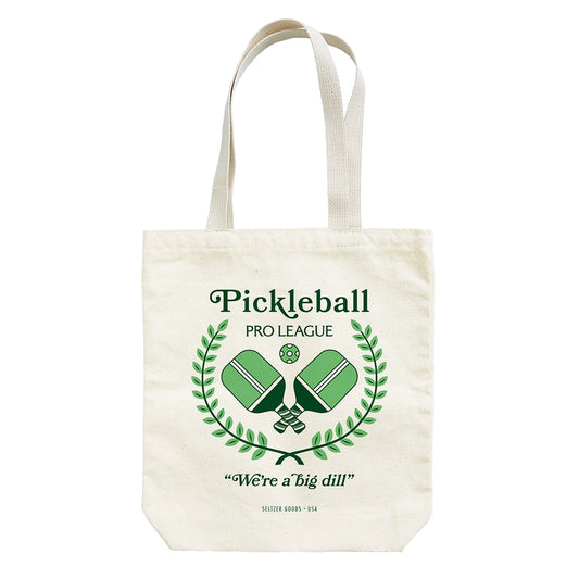 Pickleball Crest Tote Bag