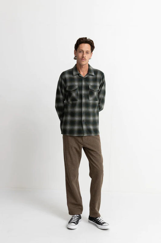 Plaid LS Flannel - Pine