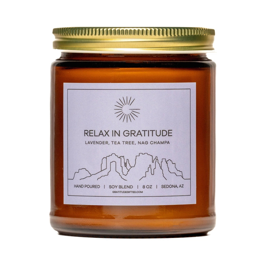 Recharge in Gratitude Candle