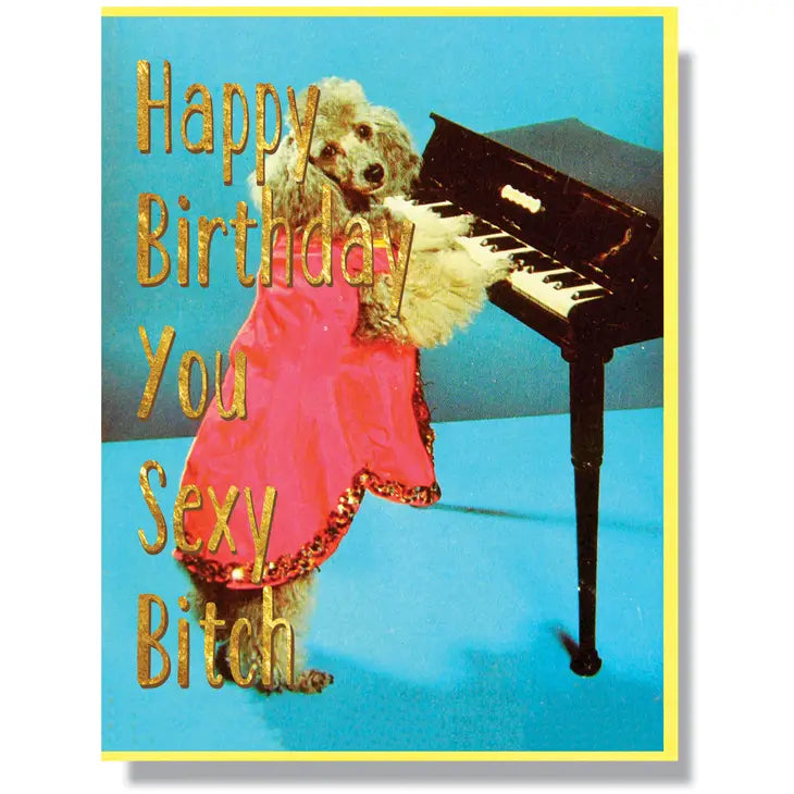 Sexy B*tch Birthday Card