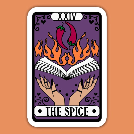 The Spice Reader Tarot Card Sticker