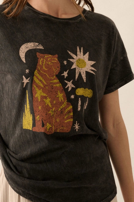 Starry Tiger Vintage Graphic Tee