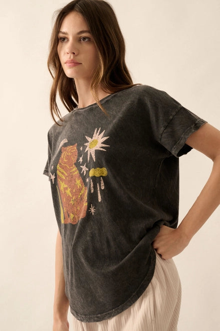 Starry Tiger Vintage Graphic Tee