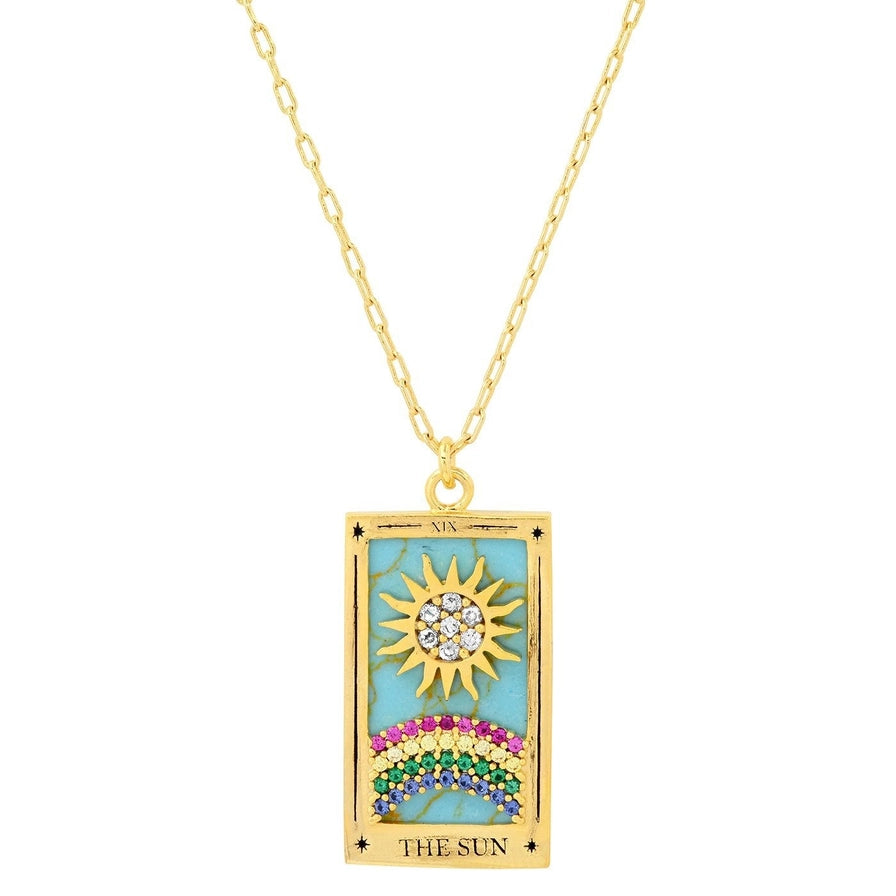 Tarot Card Necklace