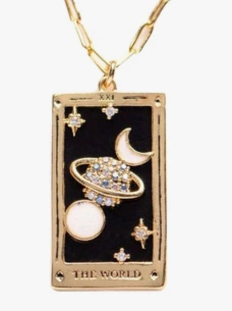 Tarot Card Necklace