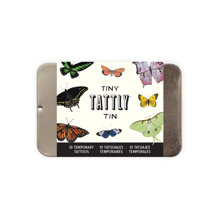 Tiny Butterfly Tattoo Tin