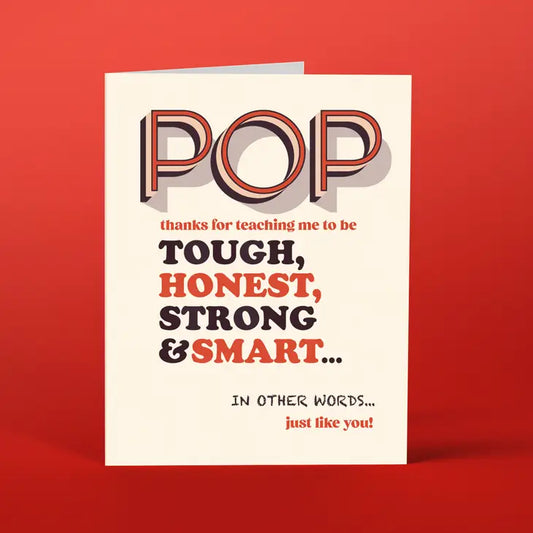 Tough Pop Card