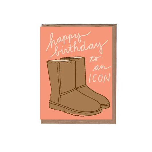 Uggs Birthday Card