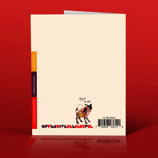 A little A** Valentines Card