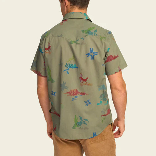 H Bar Snapshirt - Vision Quest Olive