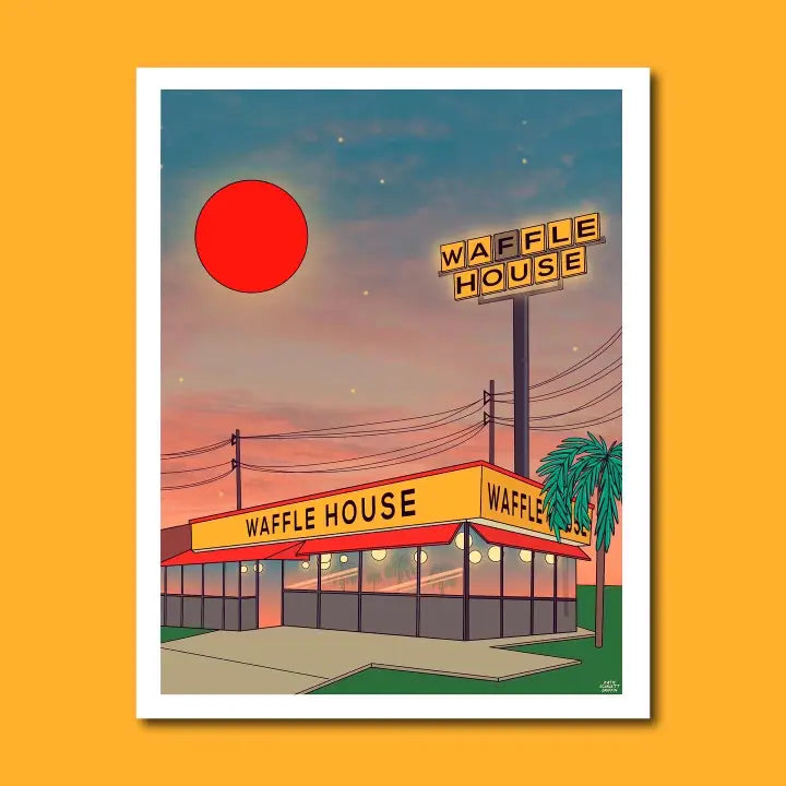 Waffle House Art Print