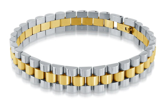 Watch Band Link Bangle