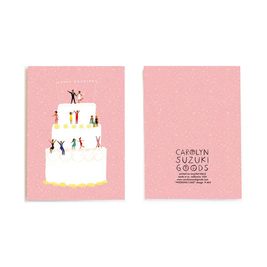 Wedding Cake Commitment Card