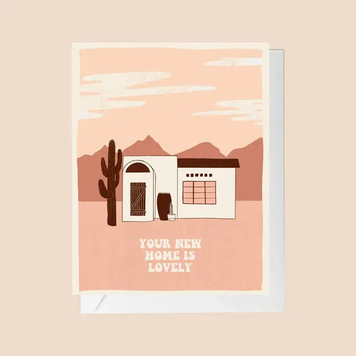 Your New Home is Lovely card
