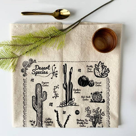 Desert Species Tea Towel