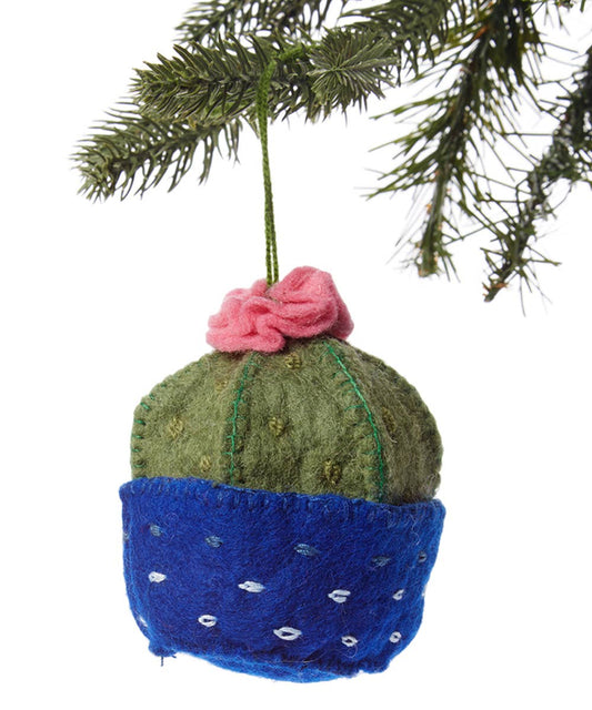 Barrel Cactus Ornament