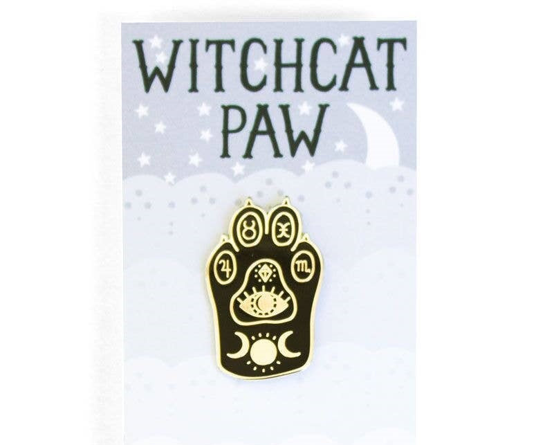 Witchcat Enamel Pin