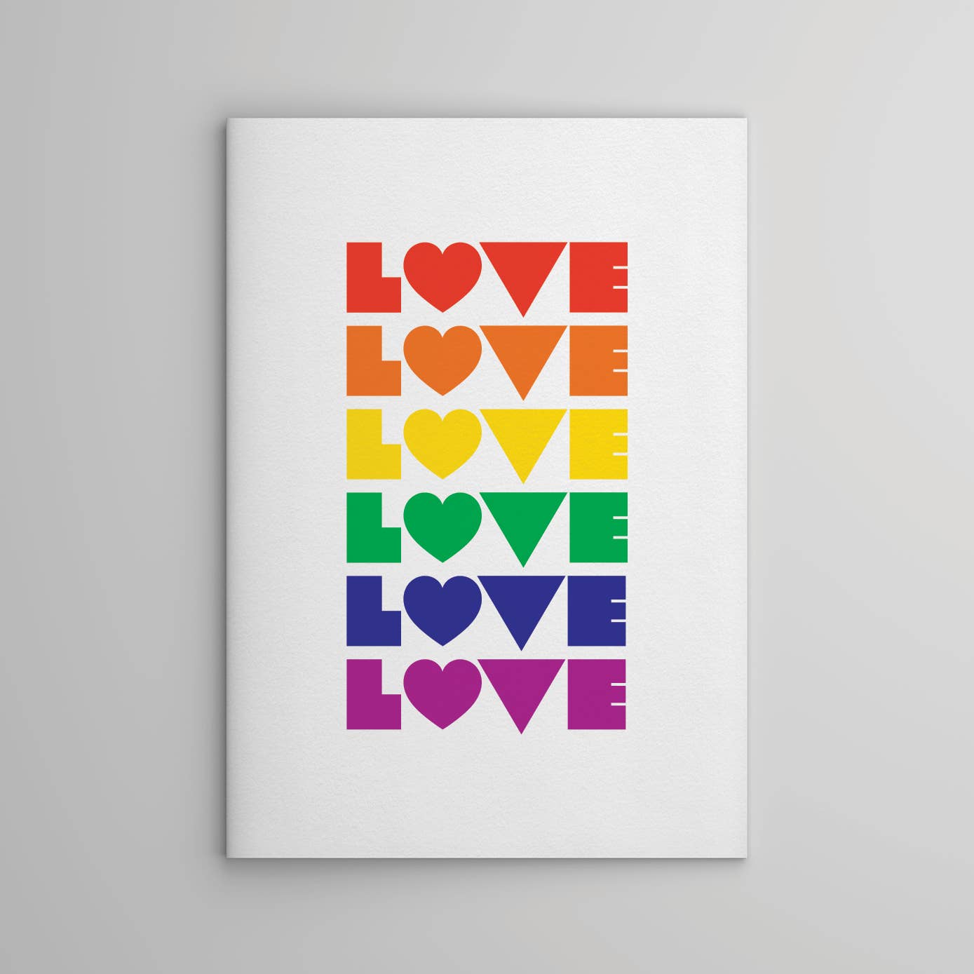 Colors of Love notebook
