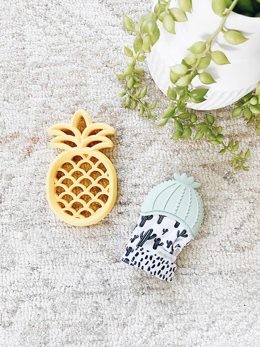 Cactus Teething Mitt