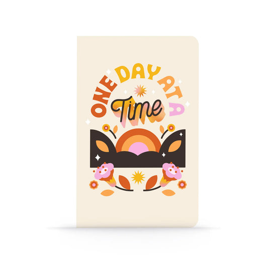 Once Day At A Time Classic Layflat Notebook