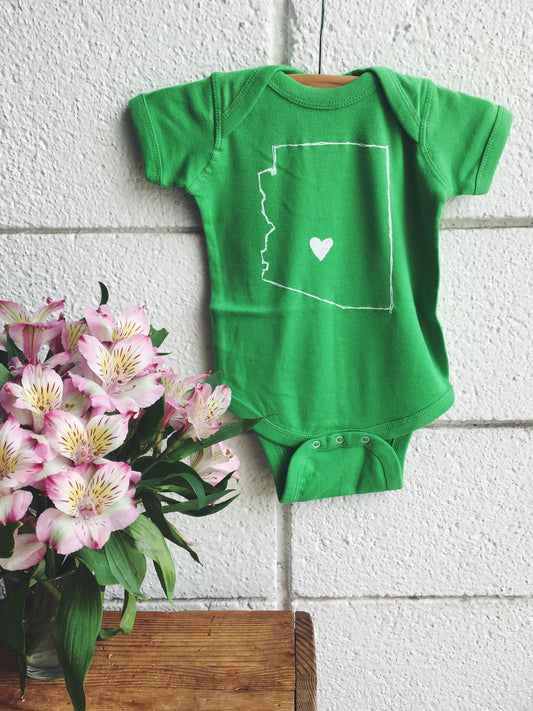 AZ Love One-Piece, Apple Green