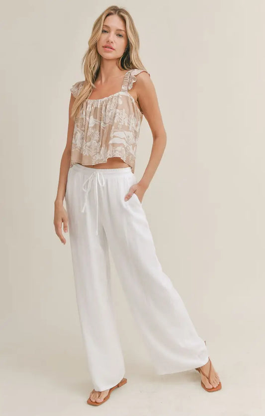 High Desert Ruffled Tank