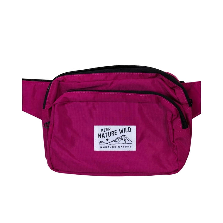 Keep Nature Wild Fanny Pack - Fuchsia