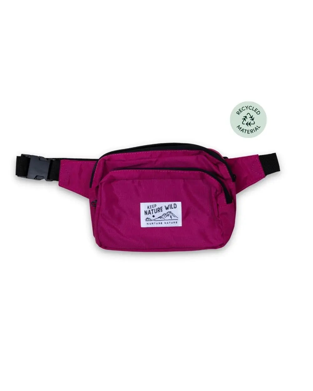 Keep Nature Wild Fanny Pack - Fuchsia