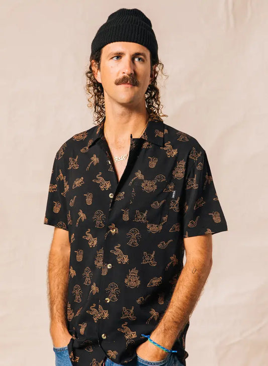 Spicy Noods Mens Button Up