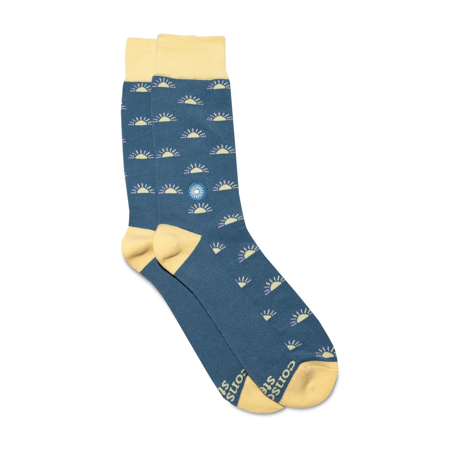 Socks that Support Mental Health - Sunshine Pattern