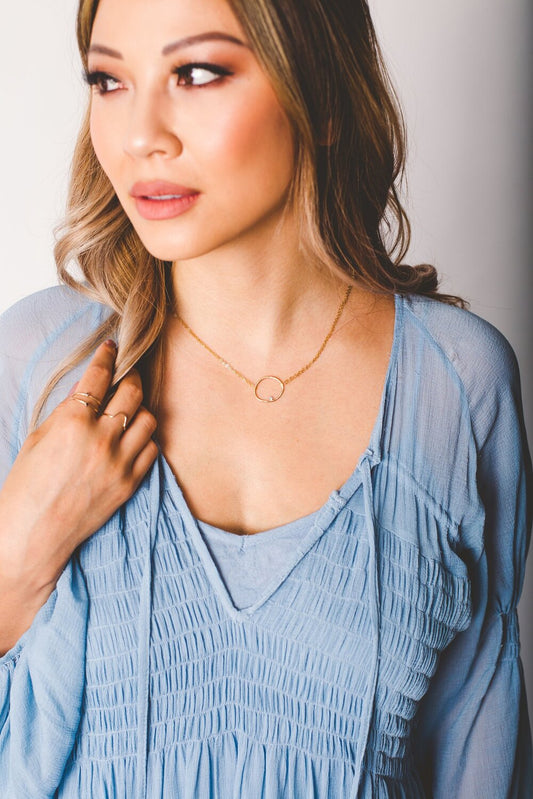 SIEMPRE BIRTHSTONE NECKLACES