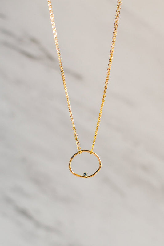 SIEMPRE BIRTHSTONE NECKLACES