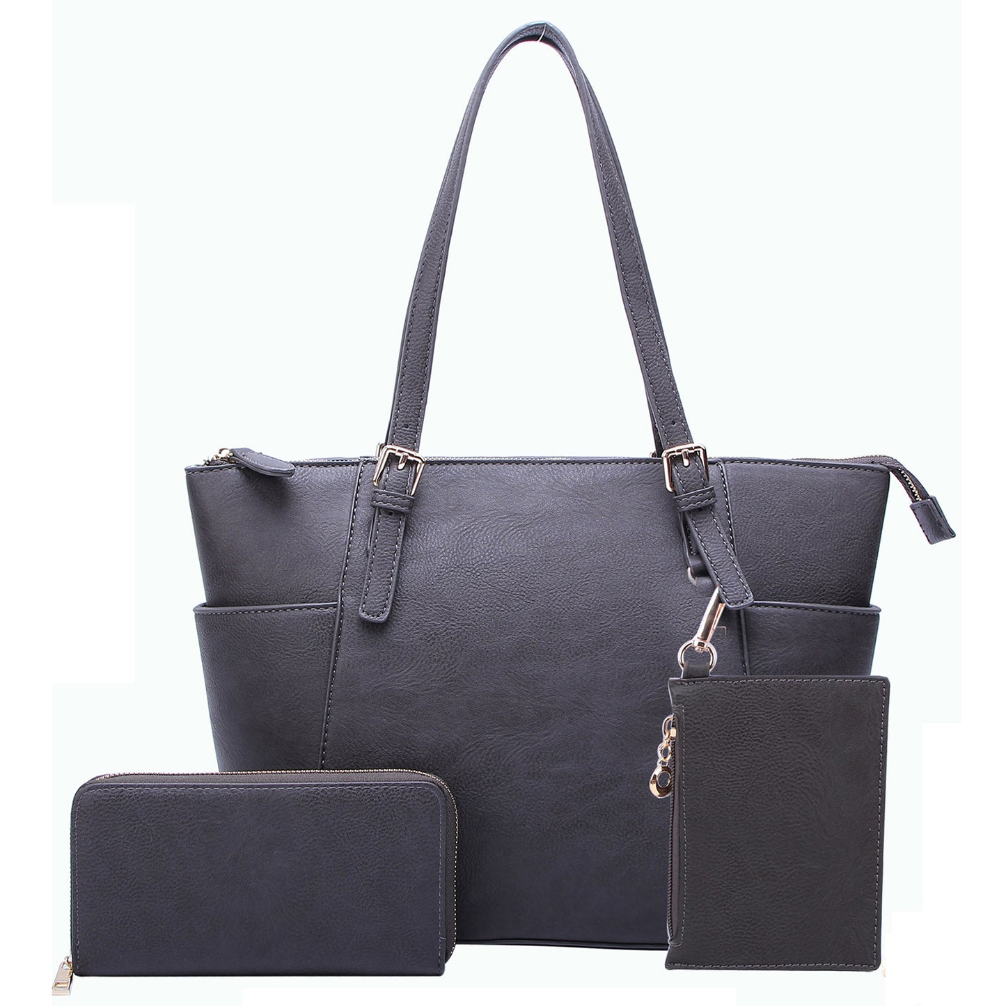 Pocket Leather Tote