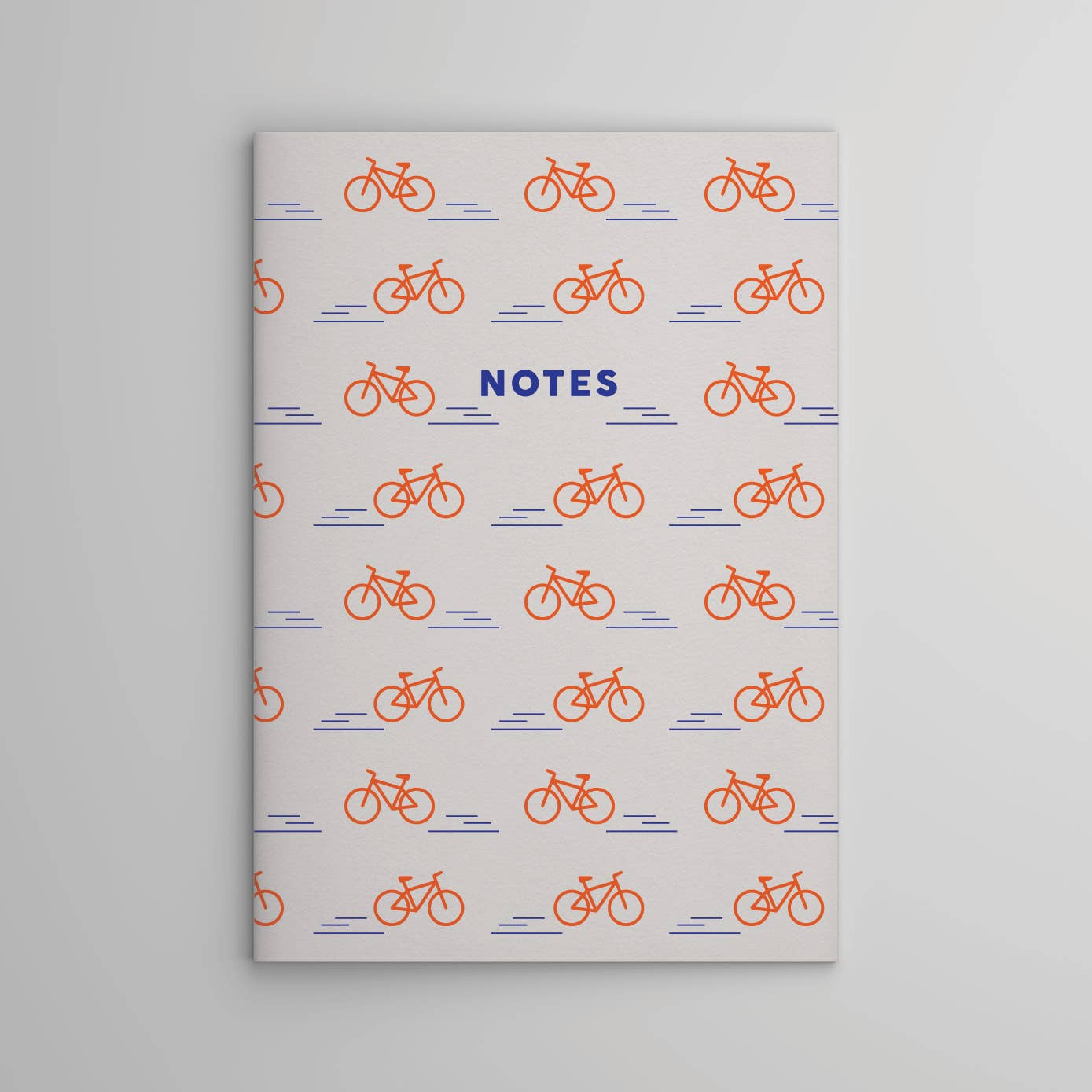 Bicycle Pattern Notebook