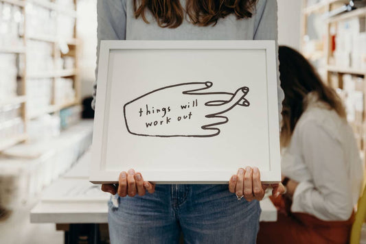 Things Will Work Out Print 11x14