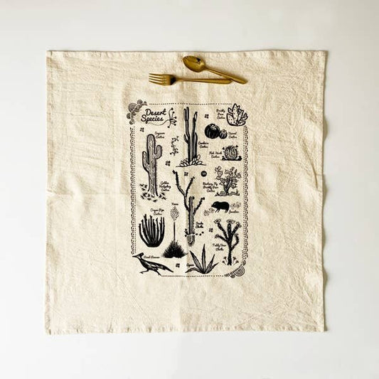 Desert Species Tea Towel