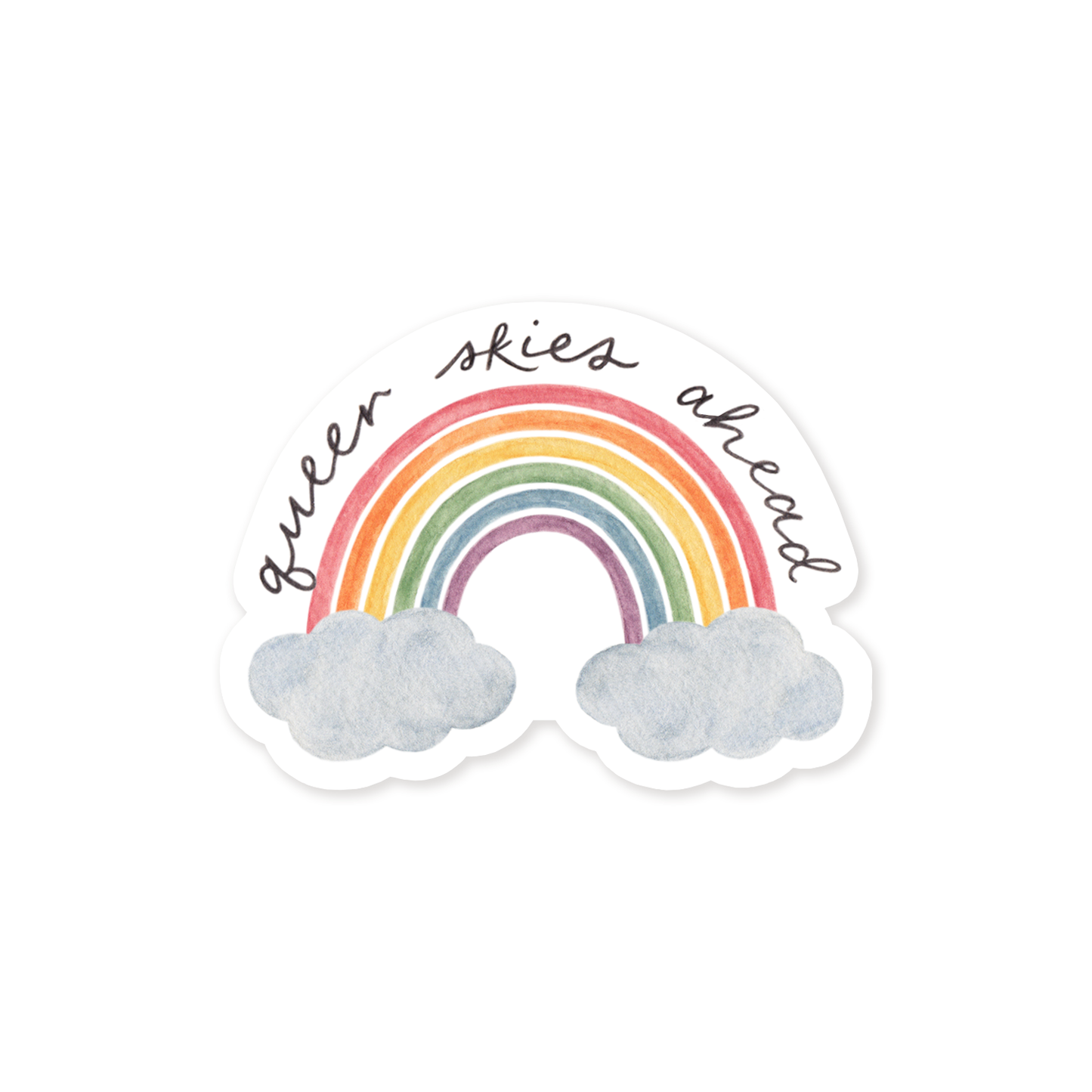 Queer Skies Pride Sticker