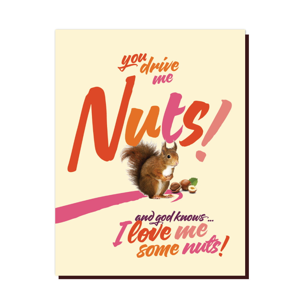 Drive Me Nuts card