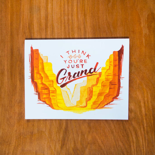 Just Grand Greeting Card