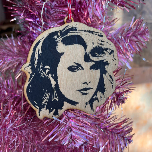 Taylor Wooden Ornament