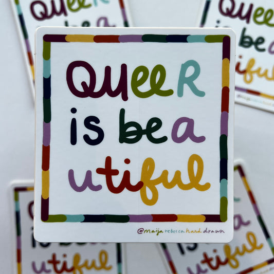 Queer is Beautiful Sticker