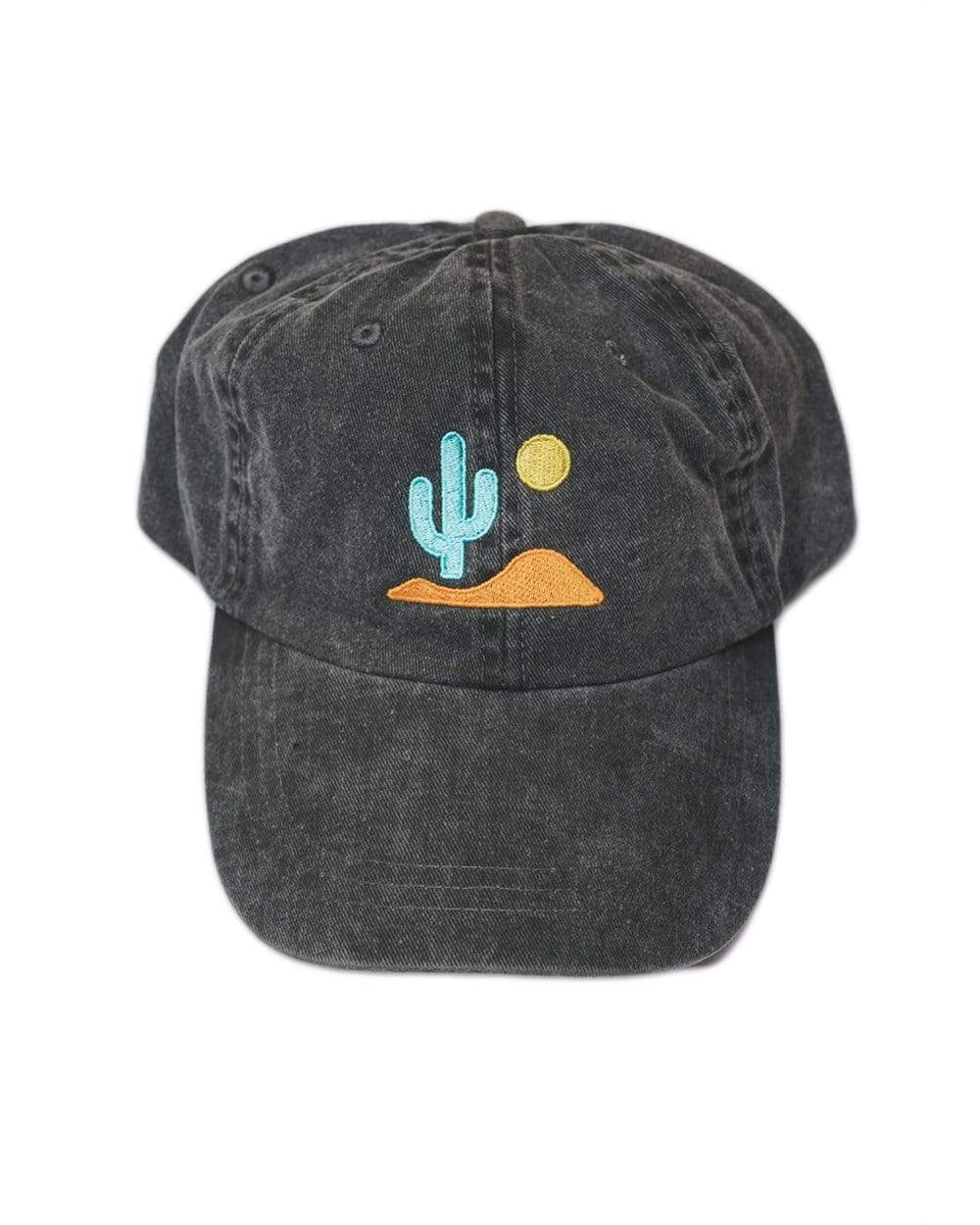 Lone Cactus Dad Hat in Faded Black
